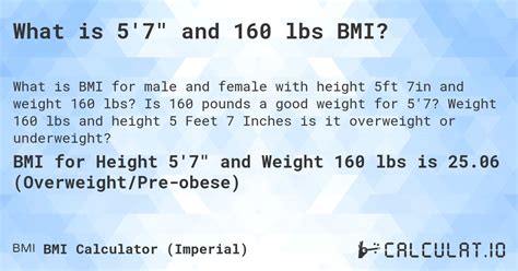 160 pounds 5 7|usc bmi calculator.